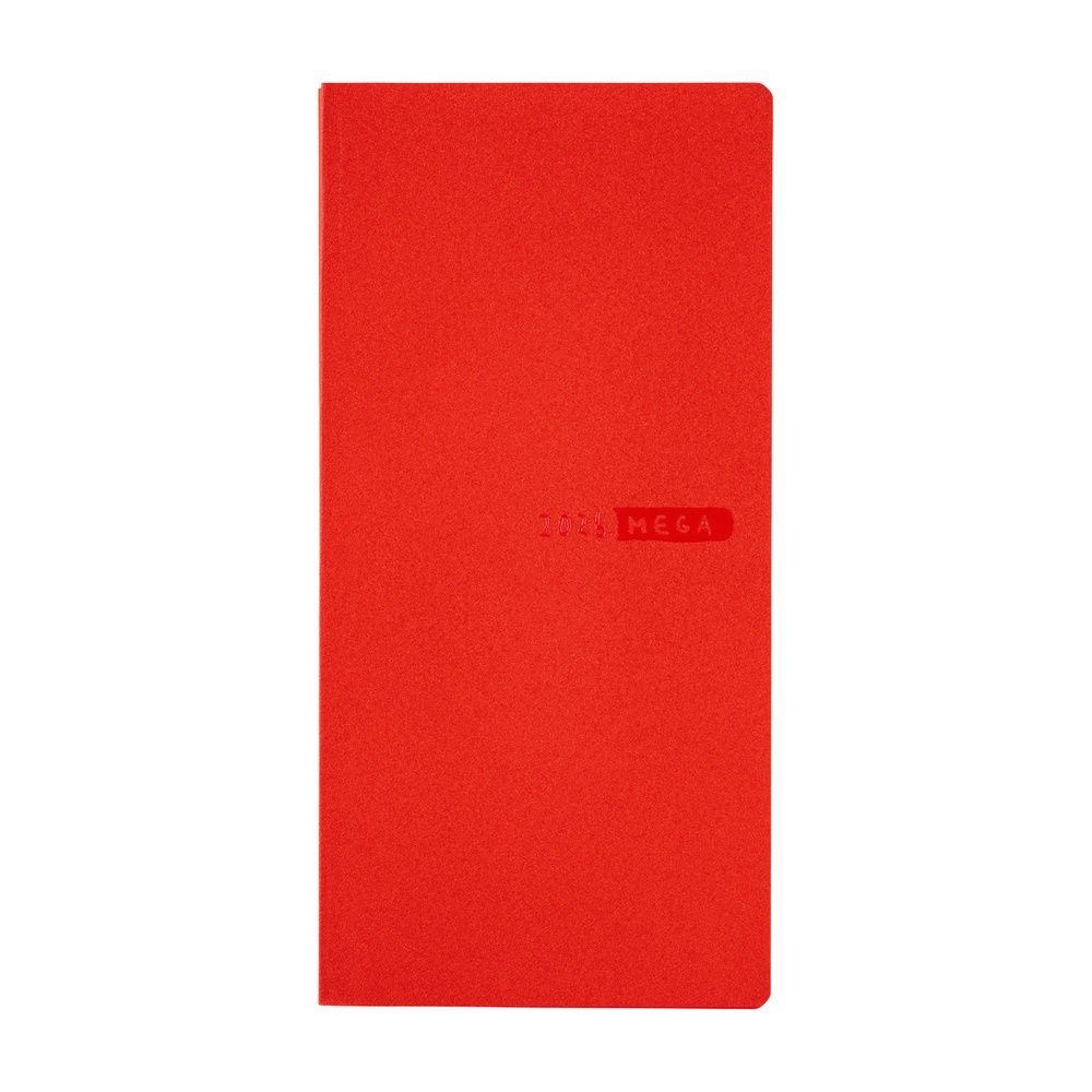 Hobonichi Weeks MEGA - Sneaker: Tomato Red (order Aug 31st 7 pm PT)