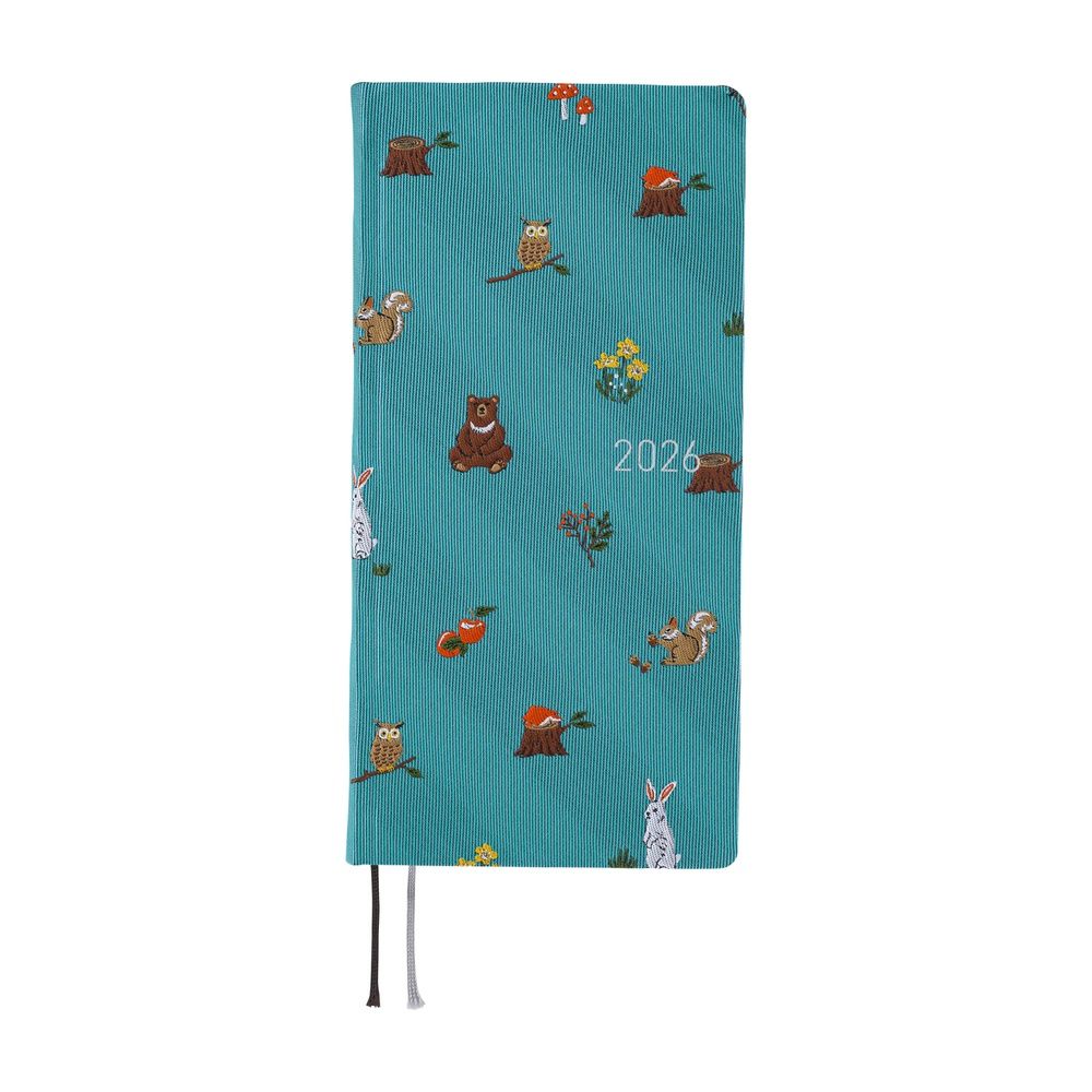 Hobonichi Weeks MEGA - Bow &amp; Tie: In the Forest (order Aug 31st 7 pm PT)
