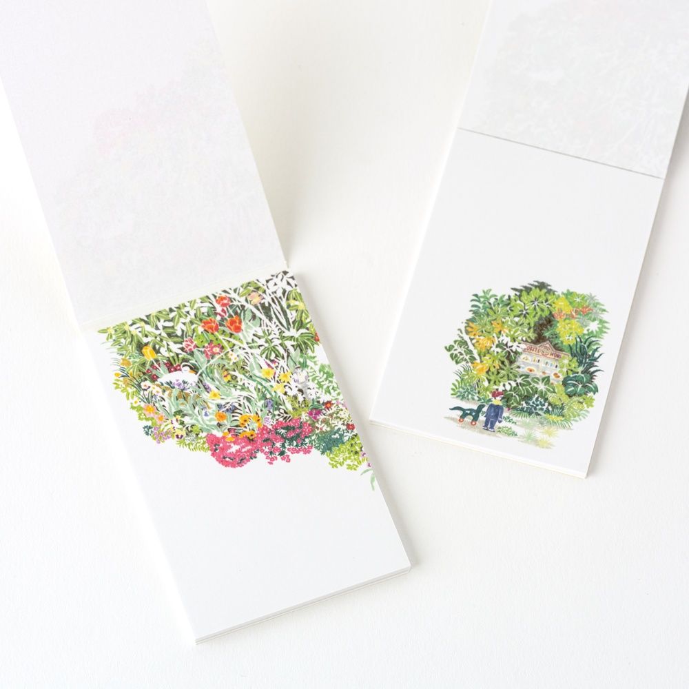 Hobonichi iyo okumi: Brief Message Memo Pads - Some Days Ago set of 2
