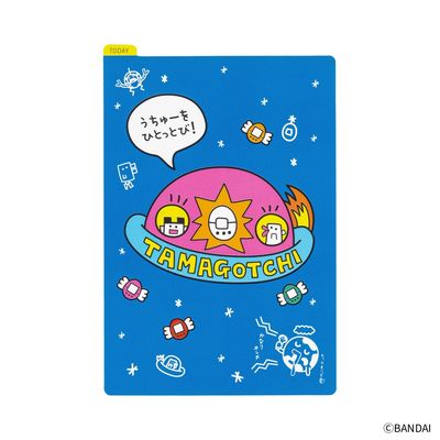 Hobonichi Pencil Board - Tamagotchi Blast Off to Outer Space! - A6 (order Aug 31st 7 pm PT)