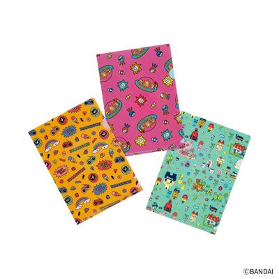 Hobonichi Folder Set of 3 - Tamagotchi - A6 (order Aug 31st 7 pm PT)