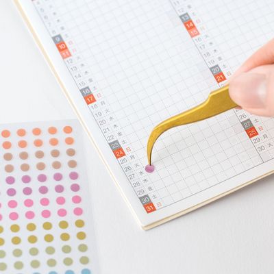 Hobonichi Transparent Dot Stickers - TSUKI no IRO - 3.5 mm