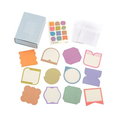 Hobonichi TSUKI no IRO: Mini Card Set (order Aug 31st 7 pm PT)