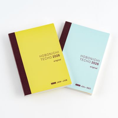 Hobonichi A6 Original AVEC 2026 Books - Japanese Edition