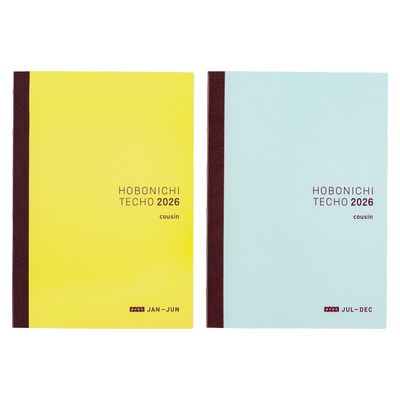 Hobonichi Techo A5 Cousin 2026 AVEC Books - Japanese Edition
