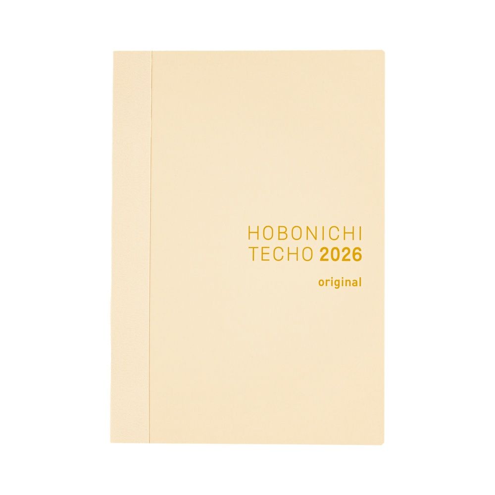 Hobonichi Original Book - English Edition - 2026 - A6 (order Aug 31st 7 pm PT)