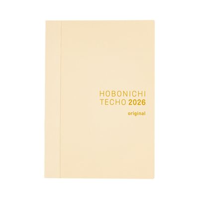 Hobonichi Techo A6 Original Book 2026 - English Edition