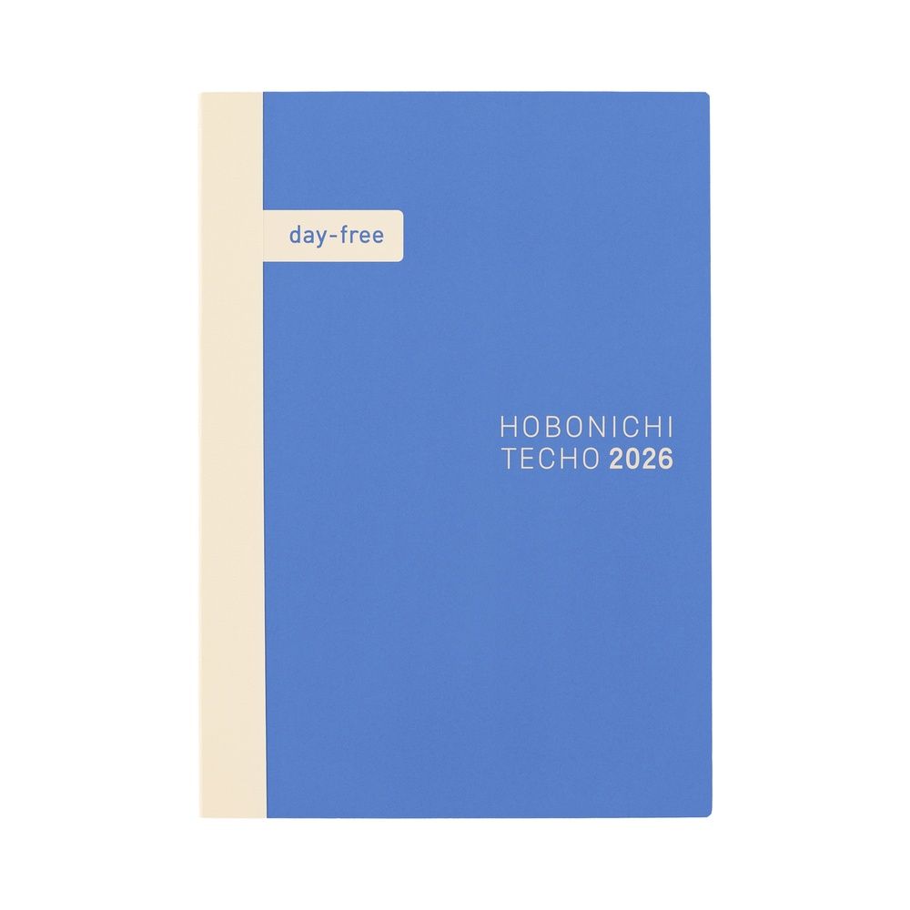 Hobonichi A5 Day-Free Book [JPN] 2026 (order Aug 31st 7 pm PT)