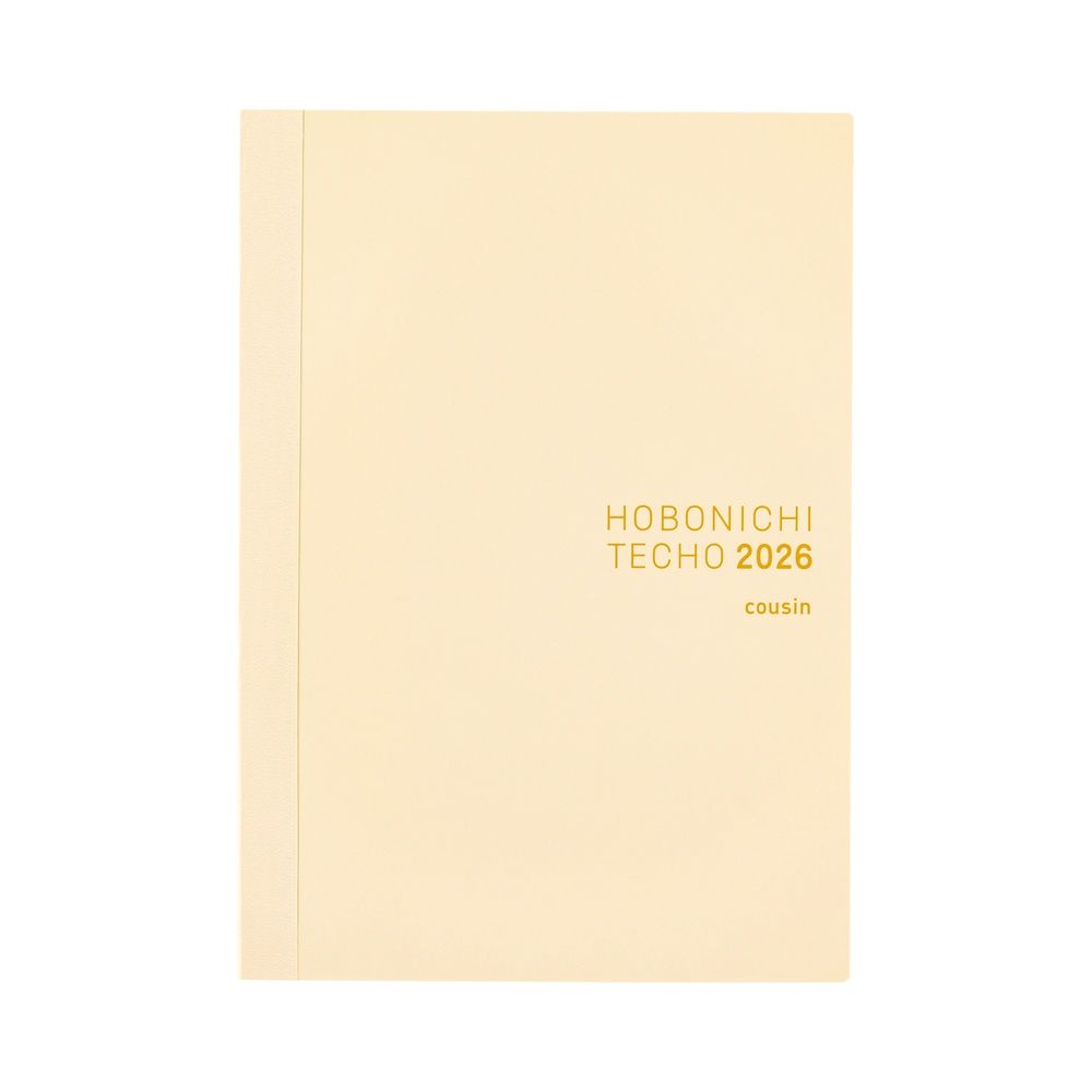 Hobonichi A5 Cousin Book [ENG] 2026 (order Aug 31st 7 pm PT)