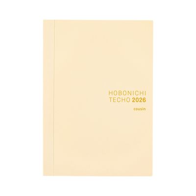 Hobonichi Techo A5 Cousin 2026 Book - English edition