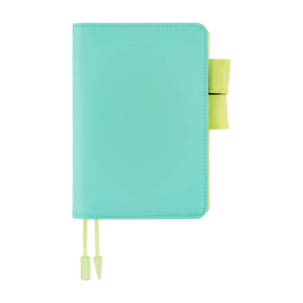 Hobonichi Book &amp; Cover A6,  Colors: Aqua Lime