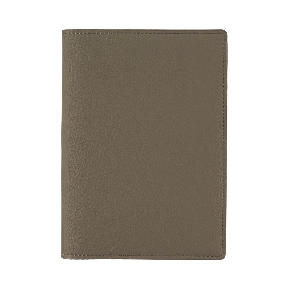 Hobonichi Book &amp; Cover - Leather: Taut Gray &amp; Light Blue - A6 (order Aug 31st 7 pm PT)