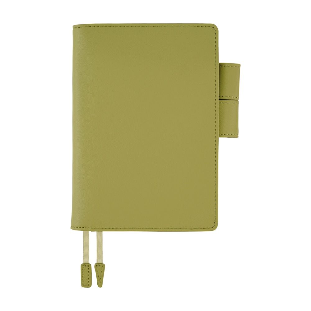 Hobonichi Book &amp; Cover - Leather: Sage Green - A6 (order Aug 31st 7 pm PT)