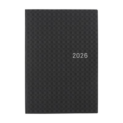 Hobonichi A6 HON 2026 - Paper Series: Black Gingham
