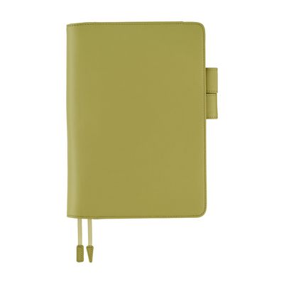 Hobonichi Cover and Book - A5 Cousin 2026 - Leather: Sage Green