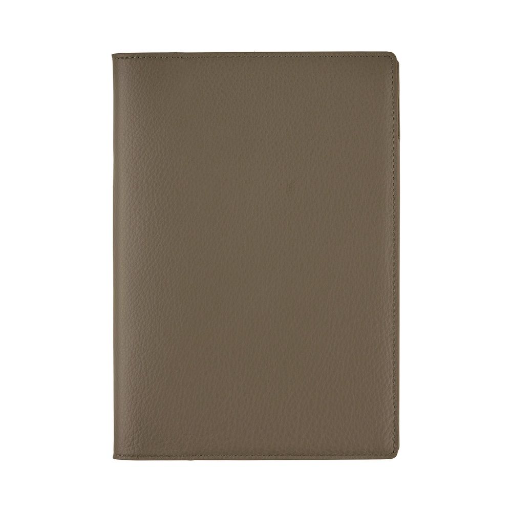 Hobonichi Book &amp; Cover - Leather: Taut - Gray &amp; Light Blue - A5 (order Aug 31st 7 pm PT)