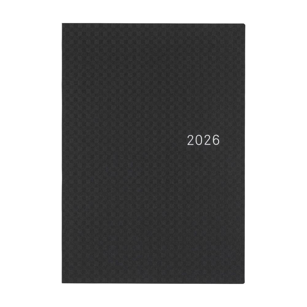 Hobonichi HON - Paper Series: Black Gingham - A5 (order Aug 31st 7 pm PT)