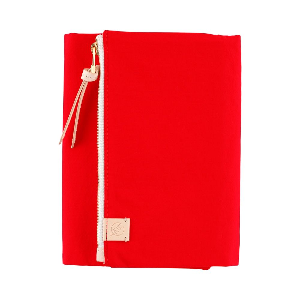 Hobonichi Book + Cover A6 Tragen: Red