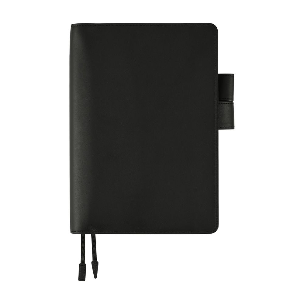 Hobonichi Cover and Book - A5 - Leather TS Basic: Black