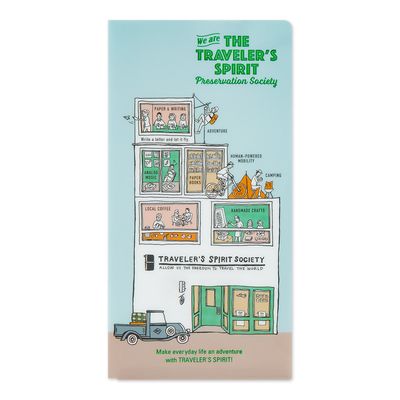 TRAVELER’S COMPANY – Diary 2026 – Clear Folder (Regular Size)