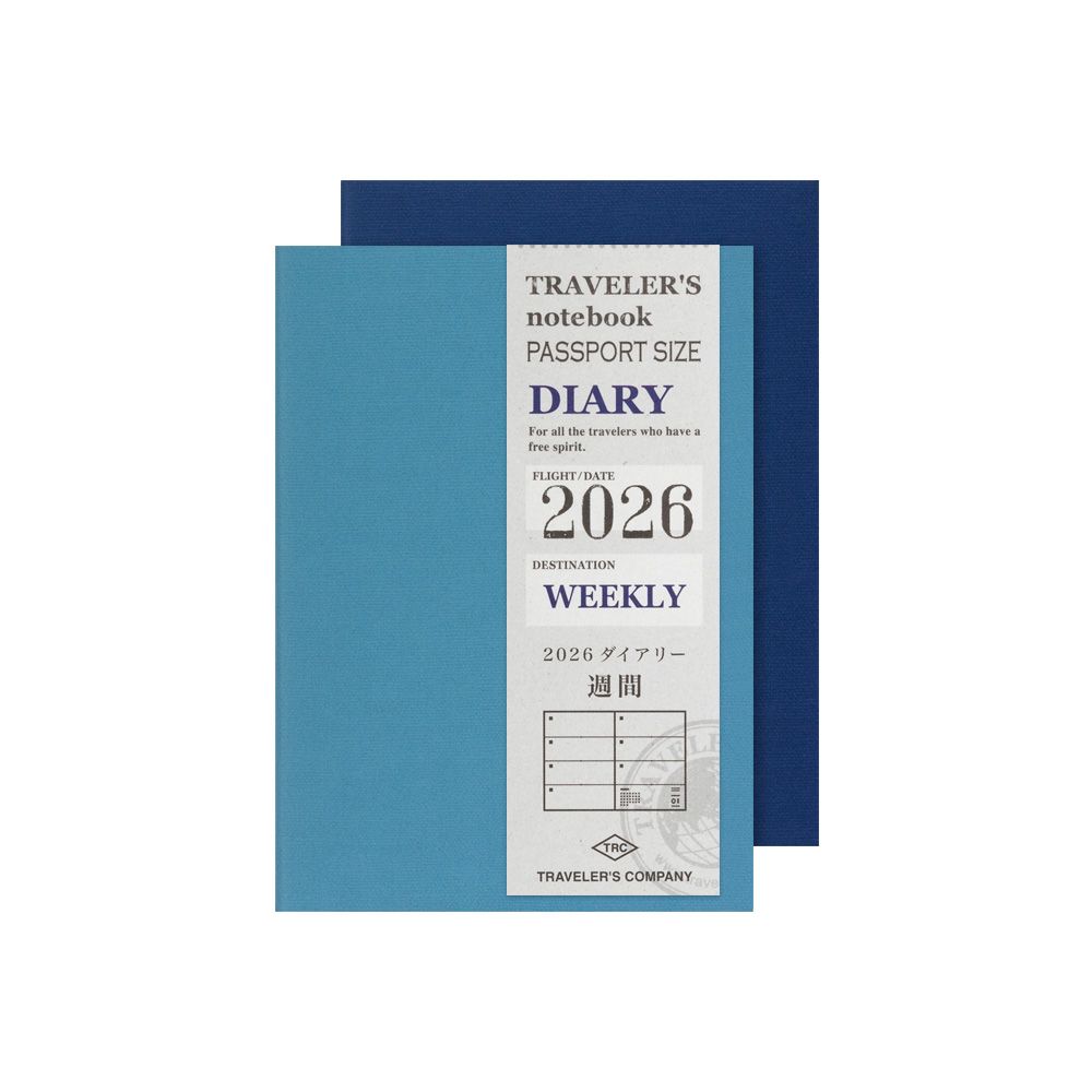 TRAVELER&#39;S notebook Diary 2026 Refill Passport Weekly