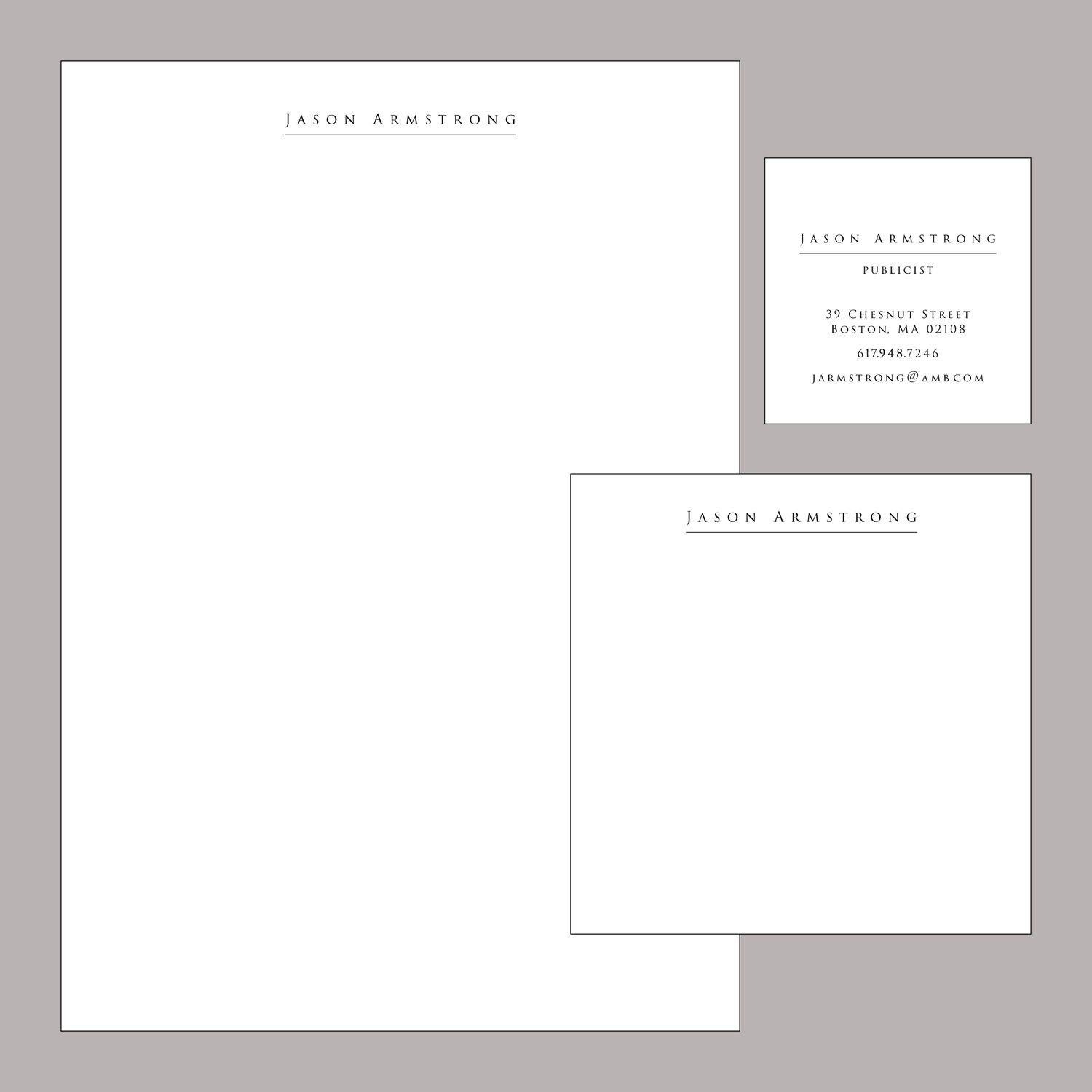 Roman Business Card