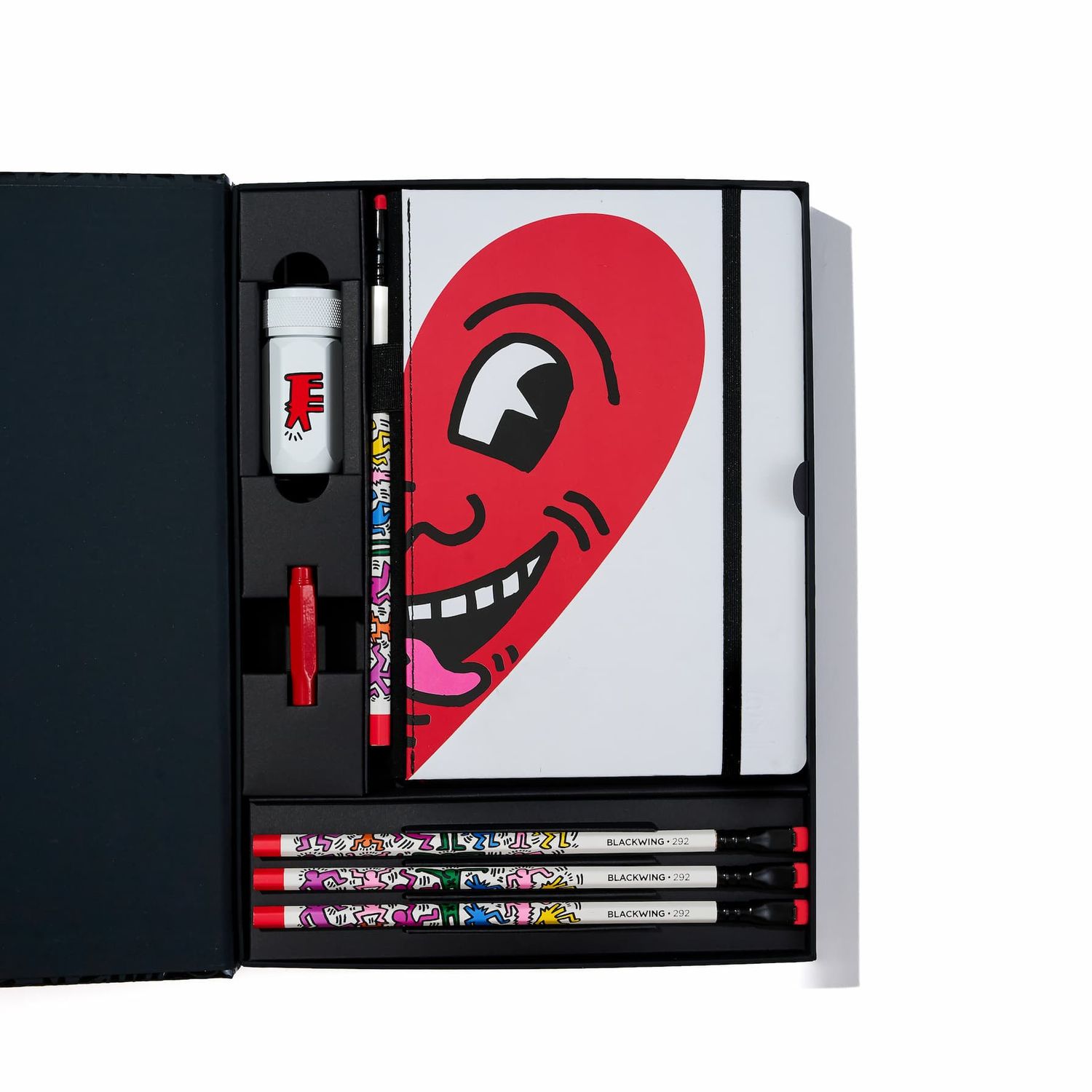 Blackwing Volume 292 Keith Haring Smiling Heart Essentials Set