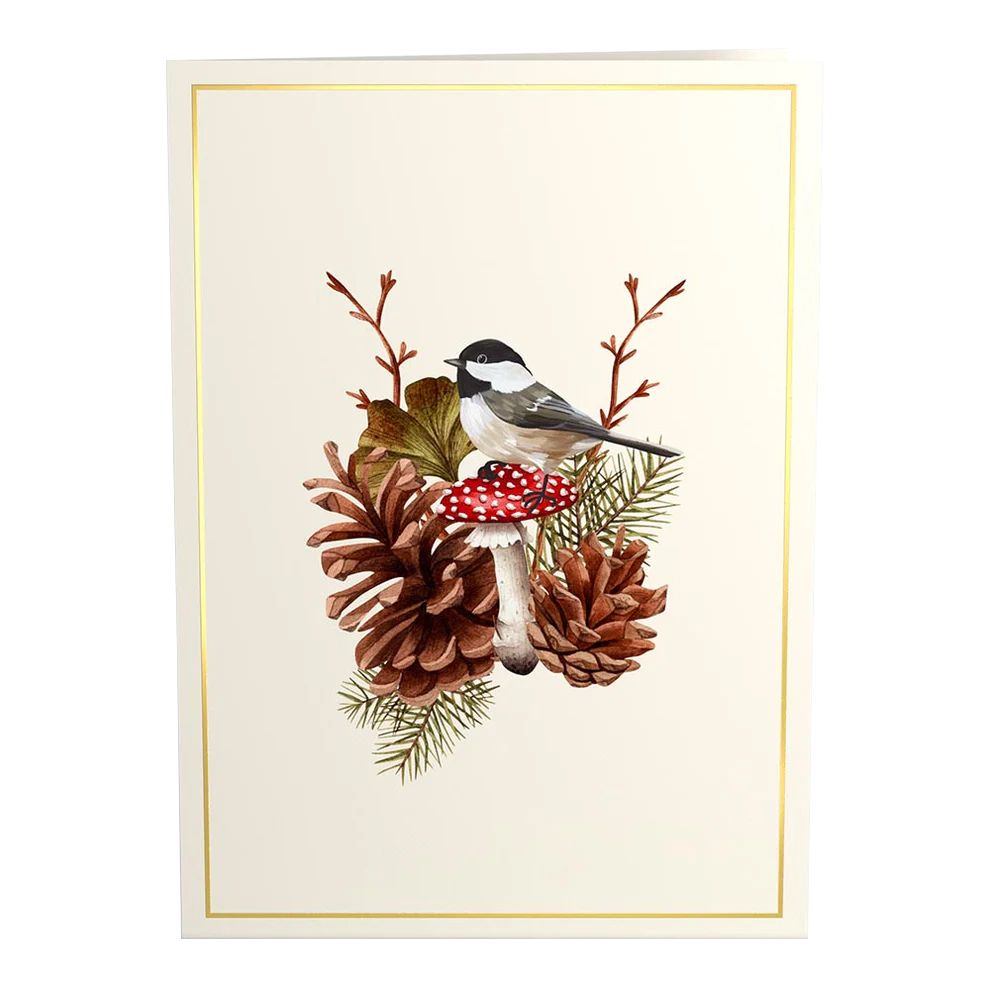 Fall Forest Floor Pop-Up Card