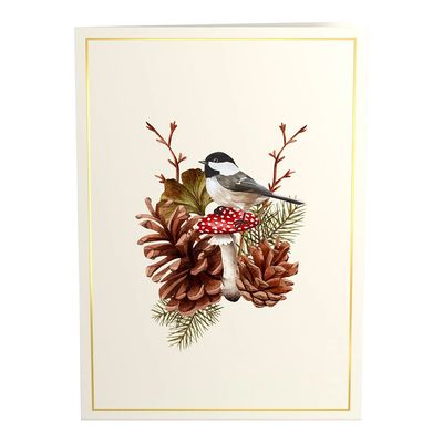 Fall Forest Floor Pop-Up Card