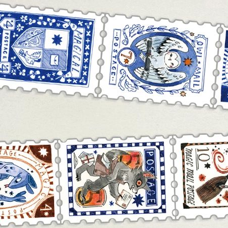 Magic Mail Stamp Washi Tape