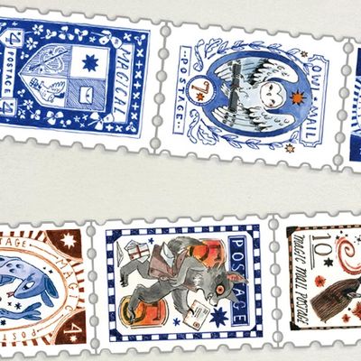 Magic Mail Stamp Washi Tape