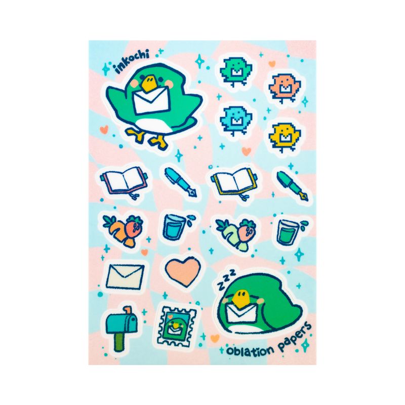 Oblation Journaling Sticker Sheet (Inkochi)