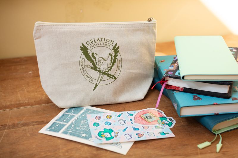 Oblation Recycled Cotton Pouch