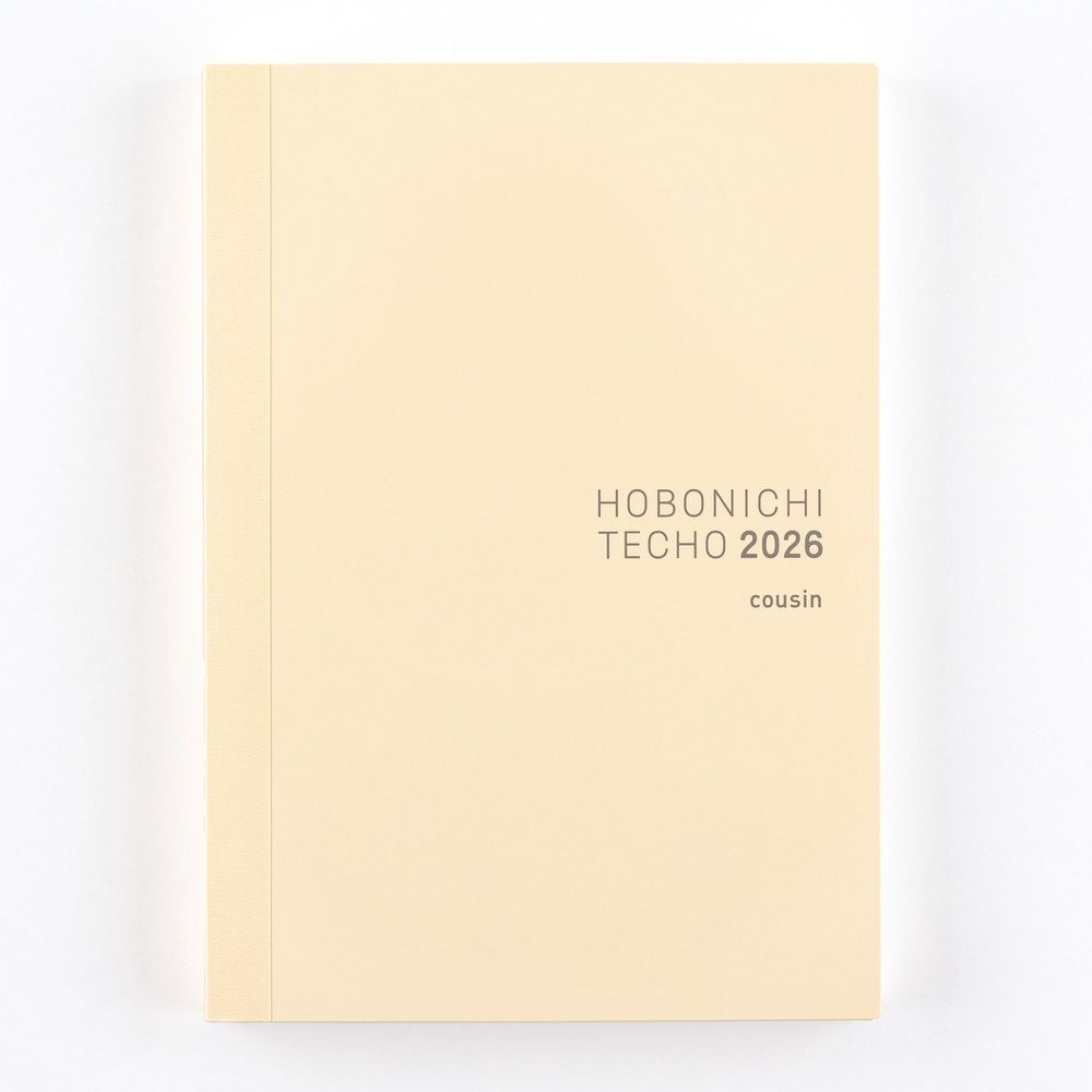 Hobonichi A5 Cousin Book - Japanese Edition - January + Monday Start