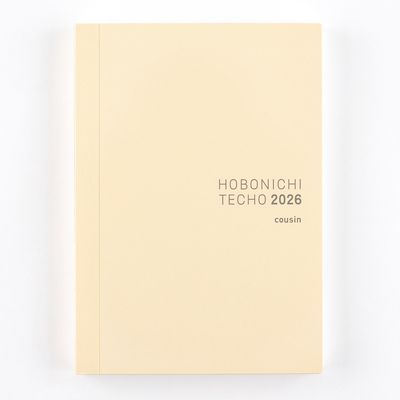Hobonichi A5 Cousin Book - Japanese Edition - January + Monday Start