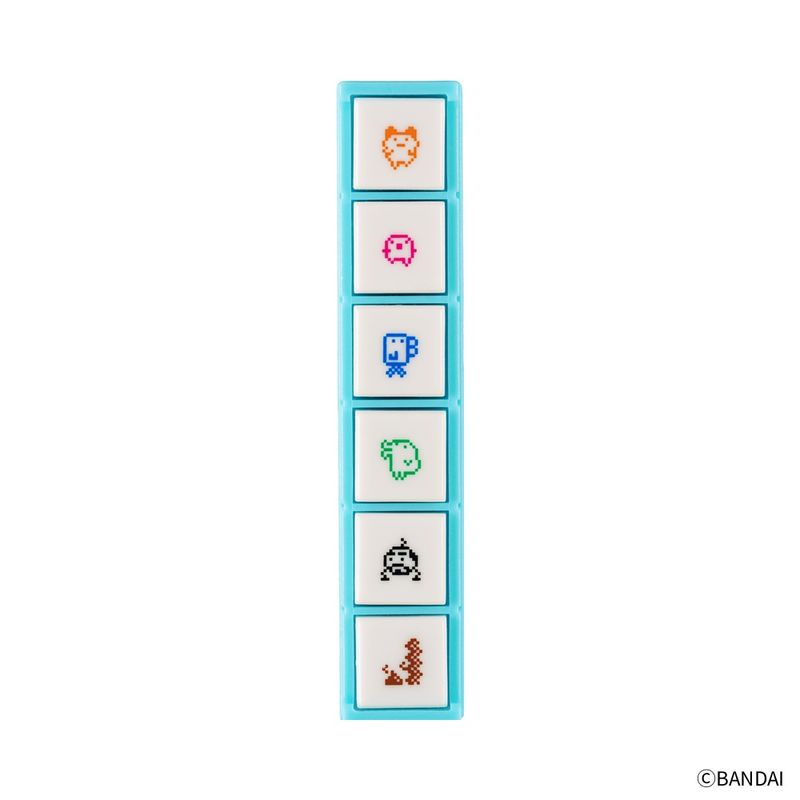 Hobonichi x Kodomo no Kao: Pochitto6 Push-Button Tamagotchi Stamp