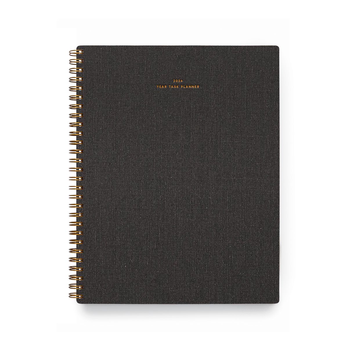 Appointed 2026 Year Task Planner - Charcoal Gray