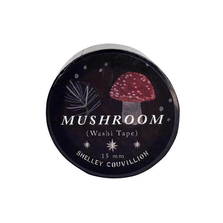 Mushrooms in Autumn Washi Tape