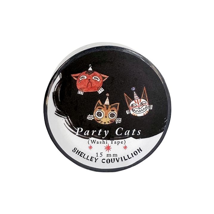 Party Cats Washi Tape