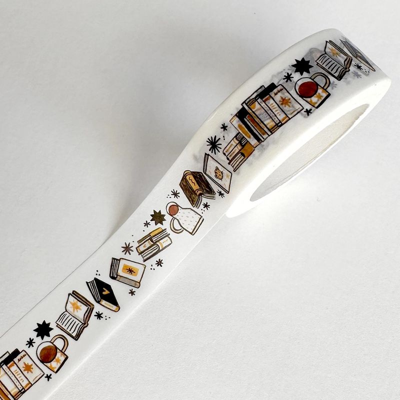 Neutral Books Washi Tape