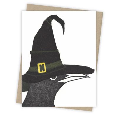 Cackle Grackle Letterpress Card