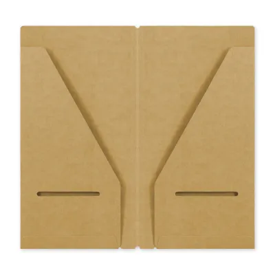 TRAVELER’S COMPANY – Refill 020 – Kraft Paper Folder (Regular Size)
