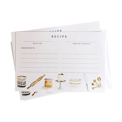 Emily Lex Baking Recipe Cards