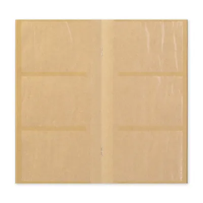 TRAVELER’S COMPANY – Refill 028 – Card File (Regular Size)