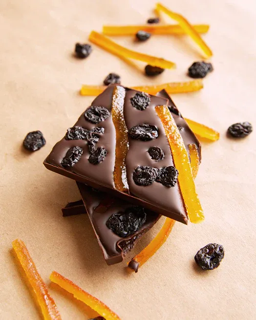 Wildwood Chocolate Bar - Orange Confit and Cherries