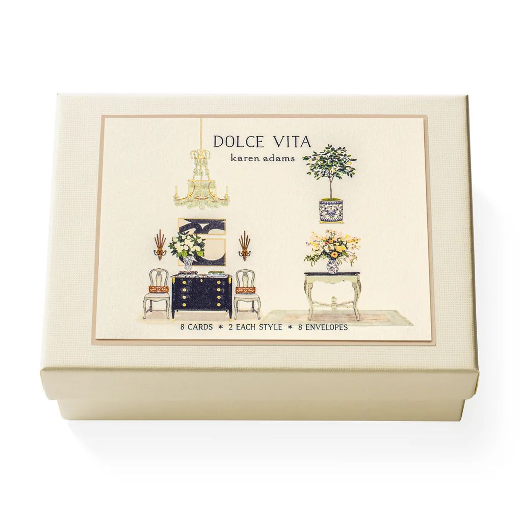 Dolce Vita Folded Cards - Box of 8