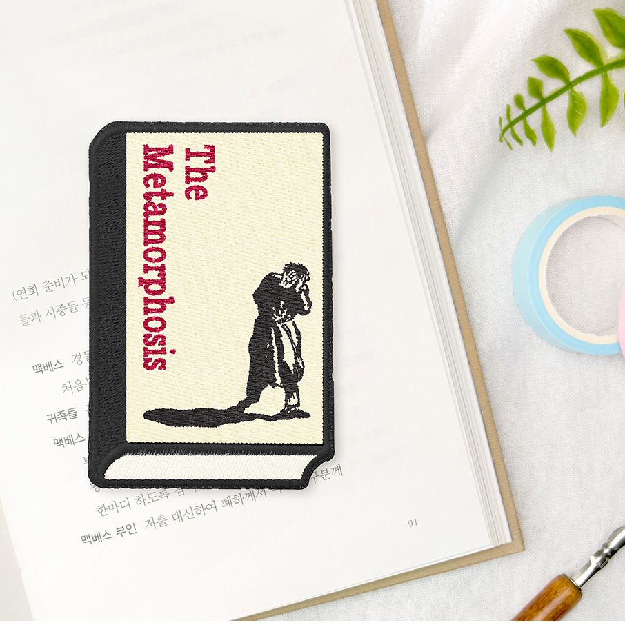 Wearingeul Embroidered Bookmark - Metamorphosis