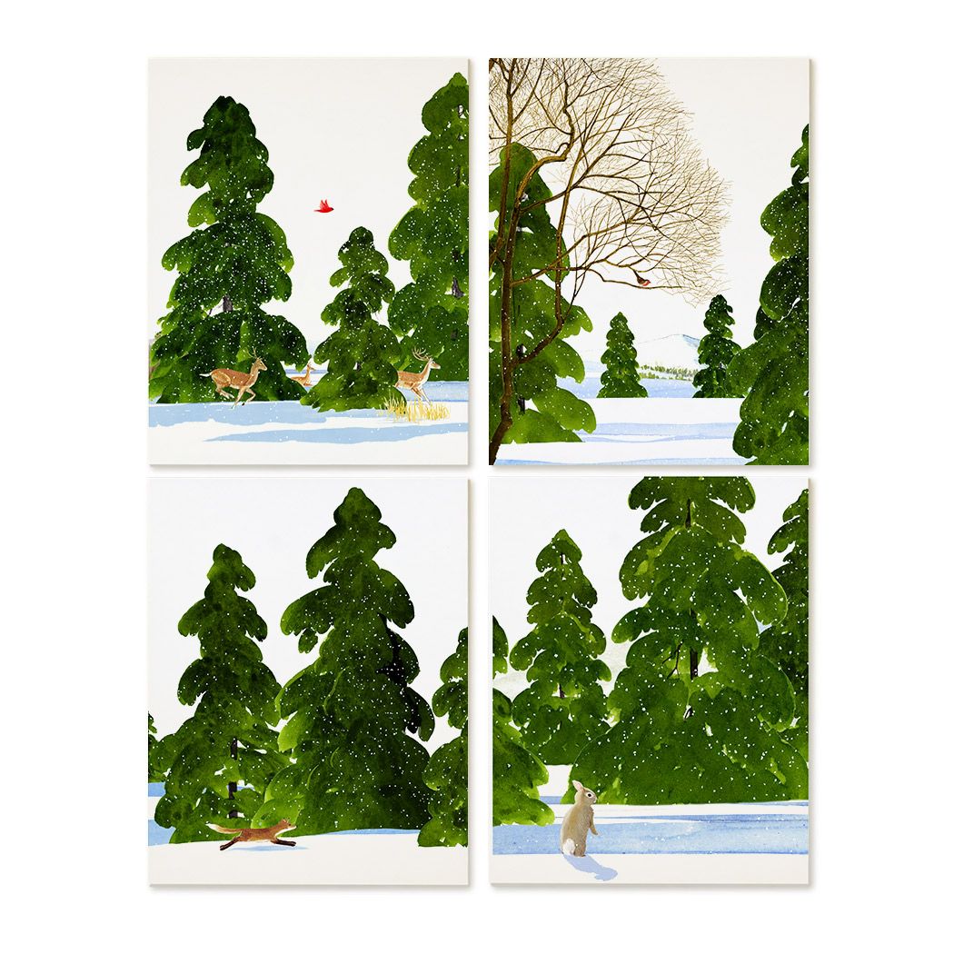 Evergreen Grove Folded Notes (box of 8)