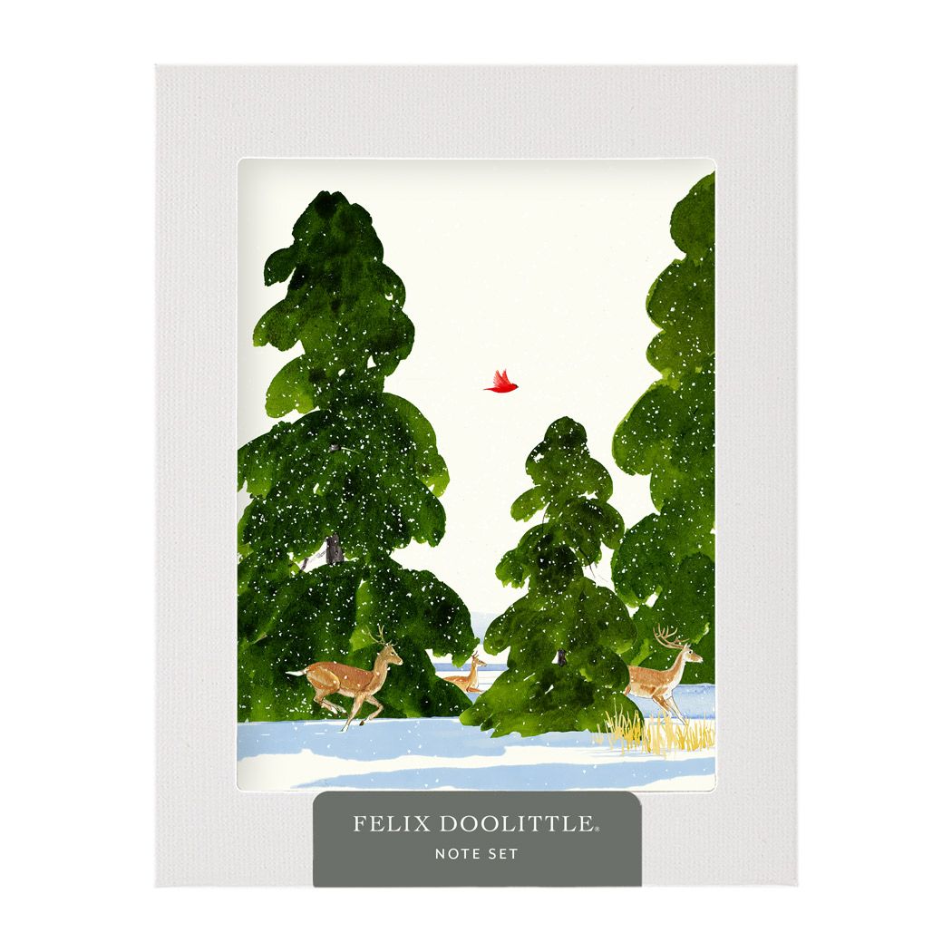 Evergreen Grove Notes - Set of 8