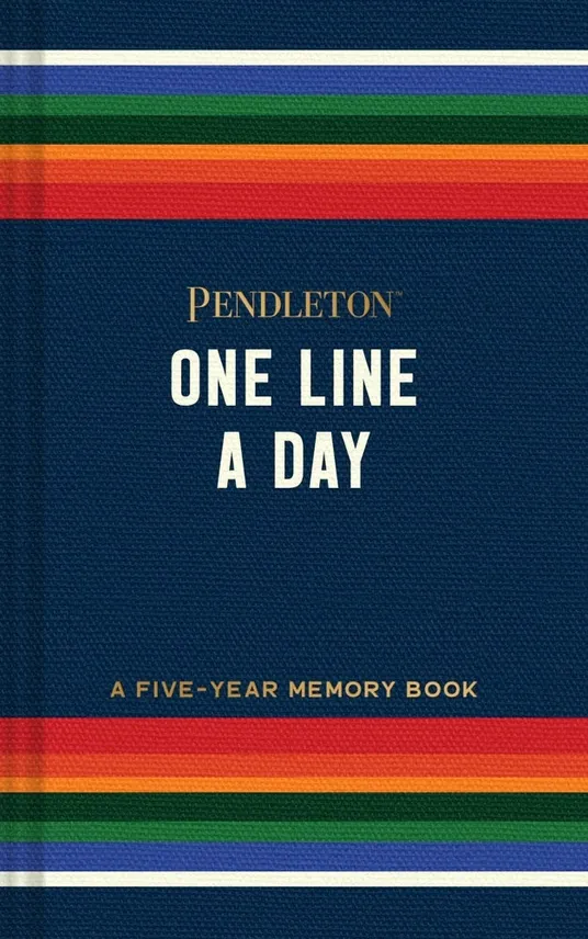 One Line A Day Five-Year Memory Book - Pendleton